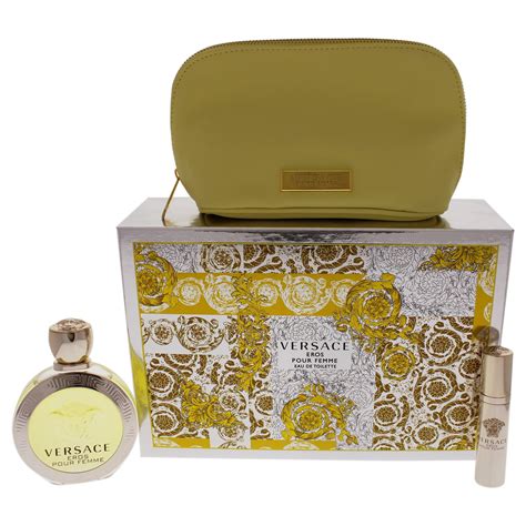 versace eros pour femme gift set 100ml|versace eros female.